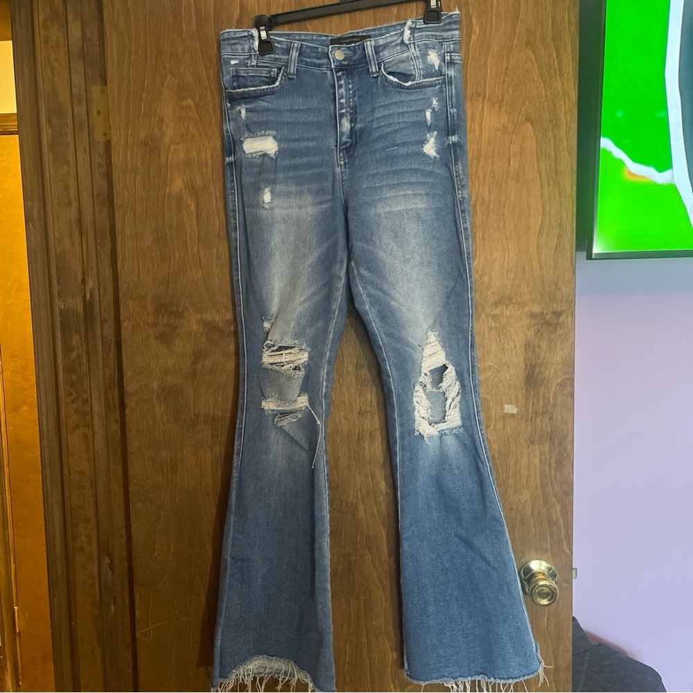 BKE Flying Monkey High Rise Flare Jeans 28